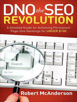 cover image of DNO the SEO Revolution